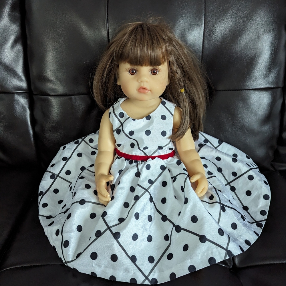 22 inch RealisticFace, Baby Size Reborn  Girl Doll